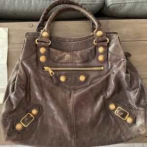 Balenciaga Motocross Giant City Bag